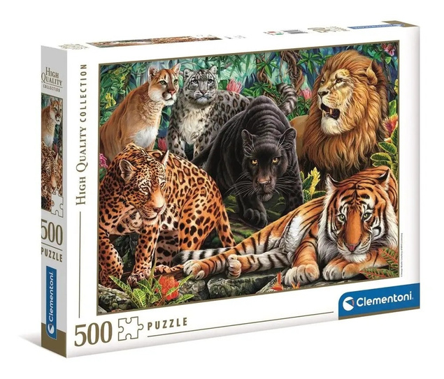 Puzzle 500 HQ Wild Cats