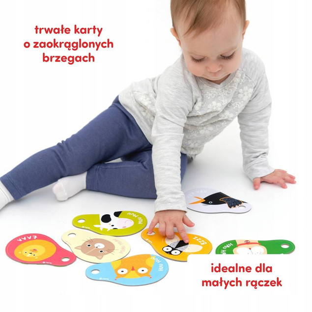 Książeczka Dźwiękowa Dźwięki Zwierzęta CzuCzu