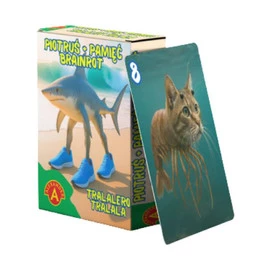 Karty Do Gry BRAINROT Tralalero Tralala Gra Karciana Memy 4+ Alexander 3153