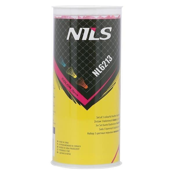 NL6213 MULTICOLOR LOTKI Z PIÓR OPAK.3 SZT NILS