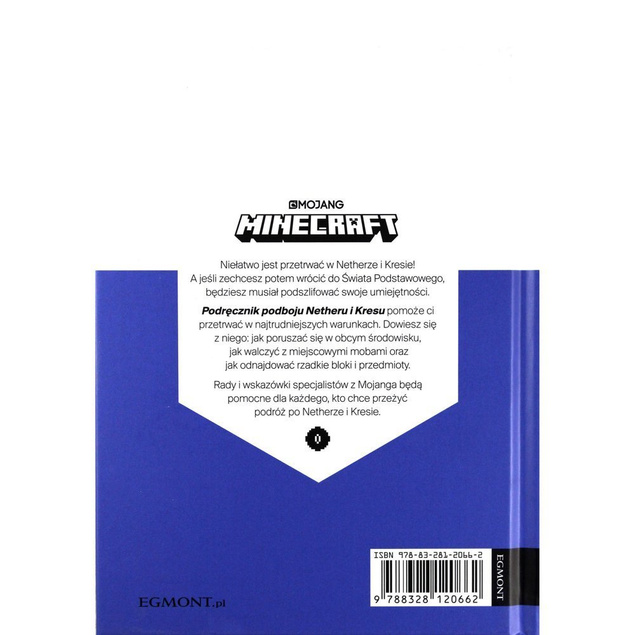 Egmont Minecraft Podręcznik podboju Netheru i Kresu