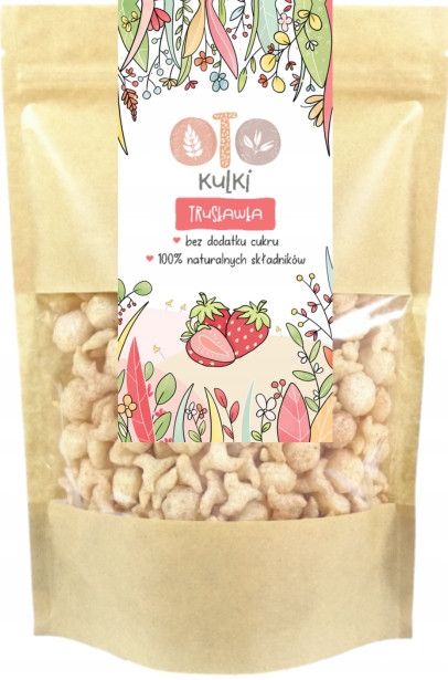 OtoLandia Kulki śniadaniowe truskawka 150 g