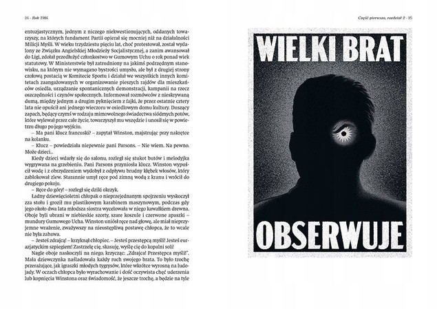 Rok 1984 BR Orwell lektura z opracowaniem Greg