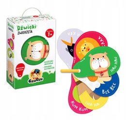 Książeczka Dźwiękowa Dźwięki Zwierzęta CzuCzu