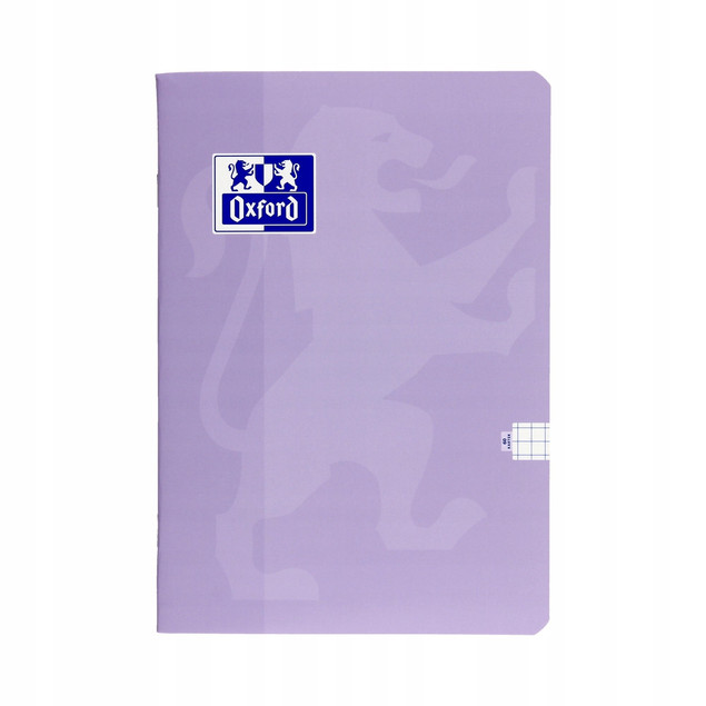 3x Zeszyt Oxford Touch pastel A5 60 kartek w kratkę