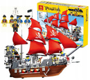 Klocki 1123 el. Statek piracki 1001686