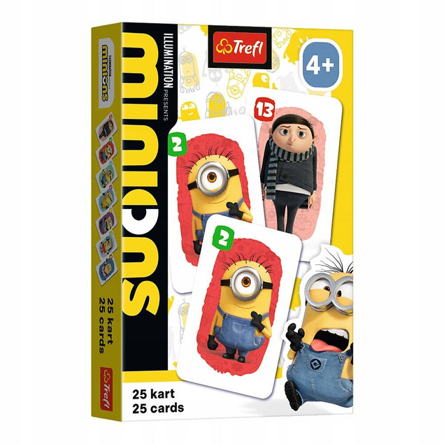 GRA KARCIANA PIOTRUŚ MINIONKI