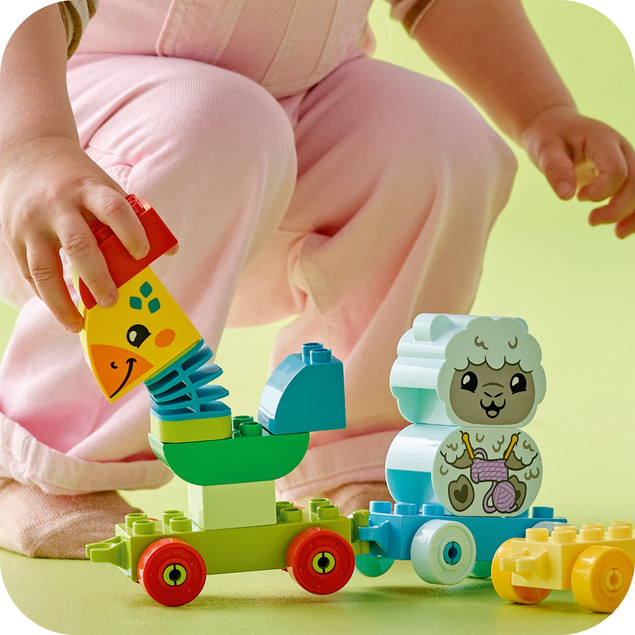 LEGO Duplo Pociąg Ze Zwierzątkami 19 el. 1,5+ 10412