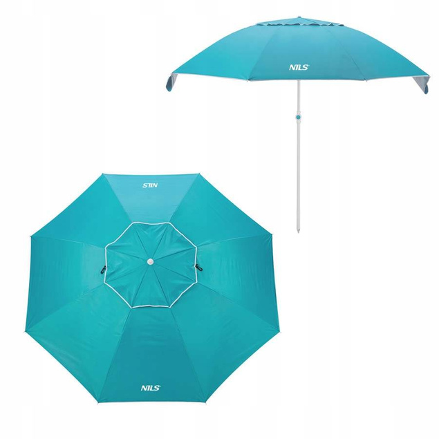 DUŻY parasol OGRODOWY PLAŻOWY czasza 190cm PARAWAN