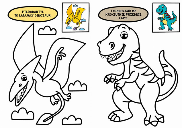 Dinozaury (ze wzorem)