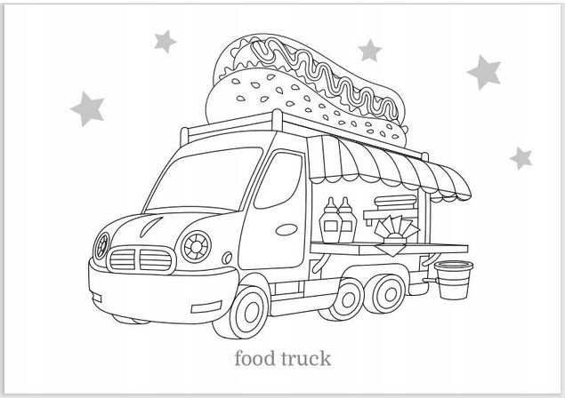 Maluszkowe malowanie. Pojazdy