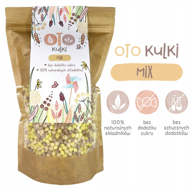 OTOLANDIA ZESTAW PŁATKI KULKI MIX 3PAK