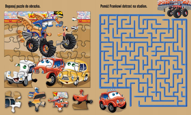 Samochodzik Franek. Monster truck