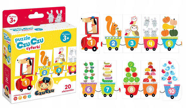 Puzzle 20 Cyferki CzuCzu