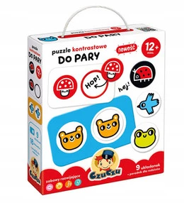 Puzzle kontrastowe Do pary Czuczu