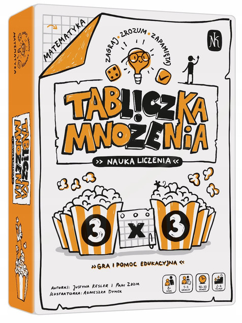 Tabliczka mnożenia. Nauka liczenia Nasza Księgarnia