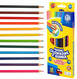 KREDKI OŁÓWKOWE ASTRA WYMAZYWALNE Z GUMKĄ 12 kolor