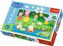 Puzzle ŚWINKA PEPPA Wakacyjna zabawa 60 el TREFL