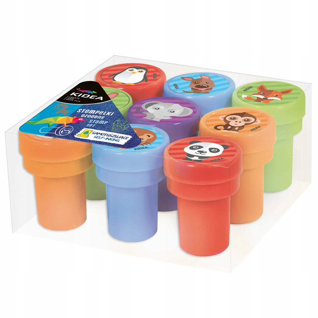 Stempelki ozdobne A 9szt KIDEA