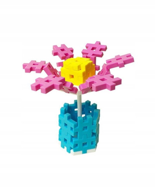 Meli Basic Constructor Pink - klocki konstrukcyjne 400 elementów