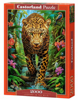 Puzzle 2000 Układanka Kot LEOPARD W Dziczy Dziki Dżungla 9+ Castorland