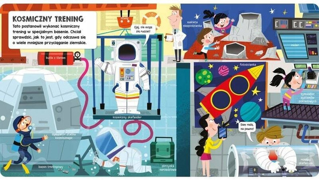 Książeczka z okienkami. Kosmos