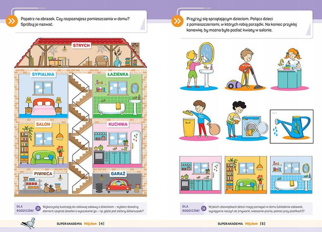 Super akademia: mój dom (4 latka)