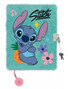 DISNEY STITCH WŁOCHACZ PAMIĘTNIK NOTES zamykany na kłódkę 3329