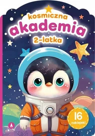 Kosmiczna Akademia 2-Latka z Naklejkami 2+ Skrzat