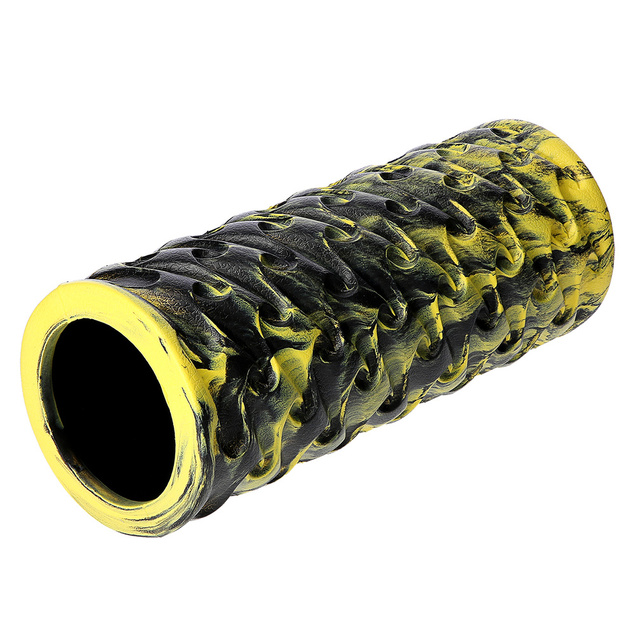 FS133 ŻÓŁTO-CZARNY 33 CM WAŁEK FITNESS/ROLLER HMS