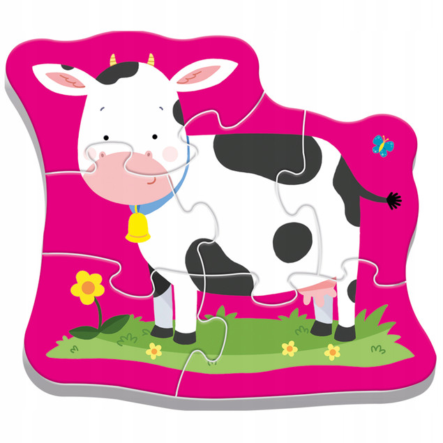 Puzzle Baby Classic Zwierzęta na wsi Trefl 36070