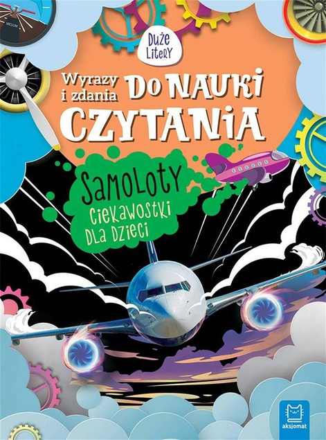 Wyrazy i zdania do nauki czytania. Samoloty