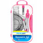 Zestaw szkolny geometryczny plastikowy 15cm 7 el. cena za 1szt