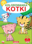 Kolorowanka. Koty