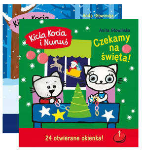 Jaka piękna zima! + Czekamy na święta! Kicia Kocia
