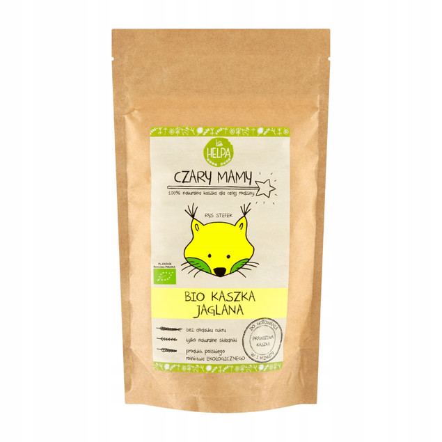 Zestaw Helpa Kaszka BIO Owsiana 200 g i Kaszka BIO Jaglana 200 g