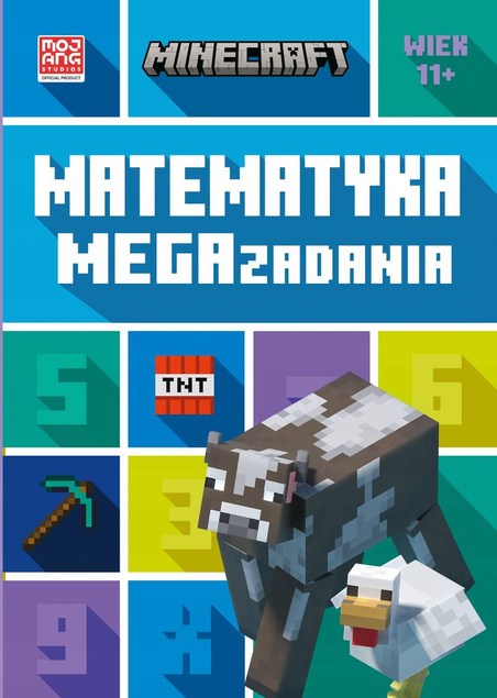 Minecraft Matematyka Megazadania D. Lipscombe K. Pate 11+ HarperKids