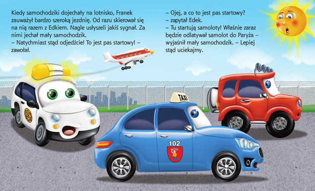 Na Lotnisku. Samochodzik Franek