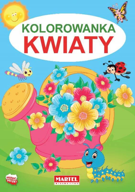 KWIATY KOLOROWANKA