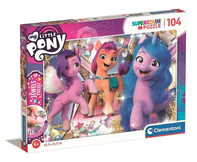 Puzzle 104 Super Kolor My Little Pony