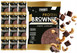 FRANK&OLI Ciastko Proteinowe Brownie ORZECHY NERKOWCA CZEKOLADA 50g x12
