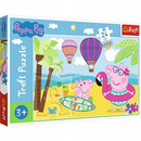 Puzzle 24 Maxi Świnka Peppa Wakacje TREFL 14293