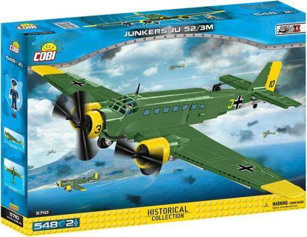 COBI 5710 Historical Collection WWII Junkers JU 52/3M 548 klocki p3
