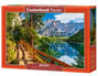 Puzzle 1000 Układanka Krajobraz WŁOCHY Jezioro Braies Góry 9+ Castorland