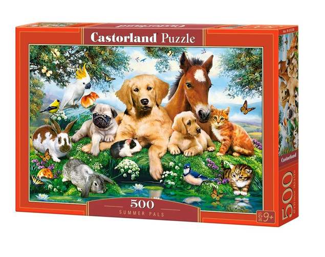 Puzzle 500 Summer Pals Castorland 