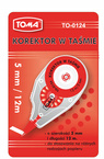 Korektor W Taśmie Szkolny Biurowy 5mmx12m TOMA TO-0124