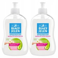 2x BIAŁY JELEŃ Balsam Do Mycia Naczyń HIPOALERGICZNY 500ml z Rumiankiem