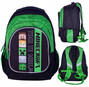 Plecak Szkolny Wielokomorowy MINECRAFT 20l Czarny Zielony Astra
