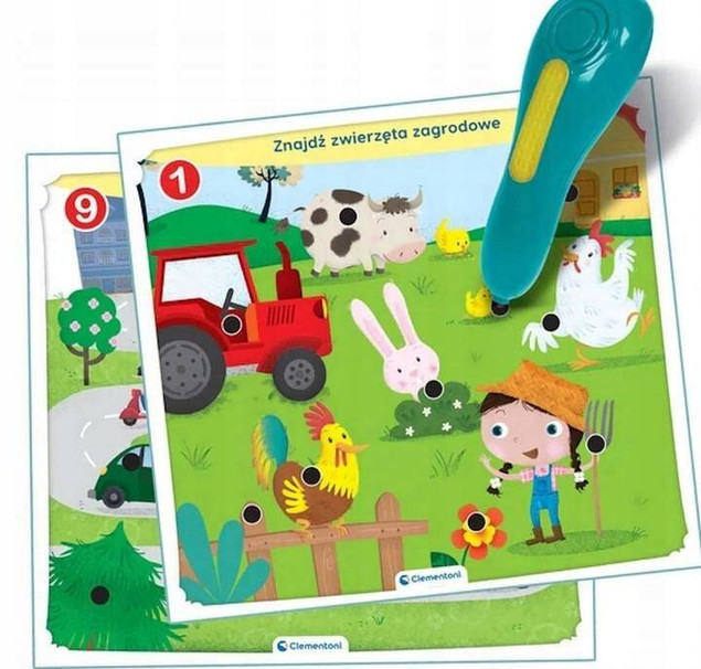 CLEMENTONI MÓWIĄCE PIÓRO DLA MALUCHA +2 lata