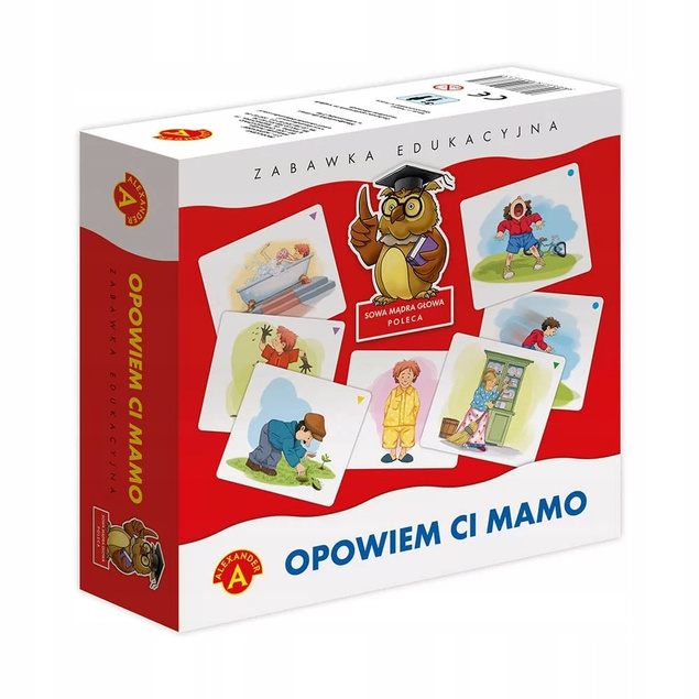 OPOWIEM CI MAMO Gra Edukacyjna Ciągi Logiczno-Myślowe 3+ Alexander 0370